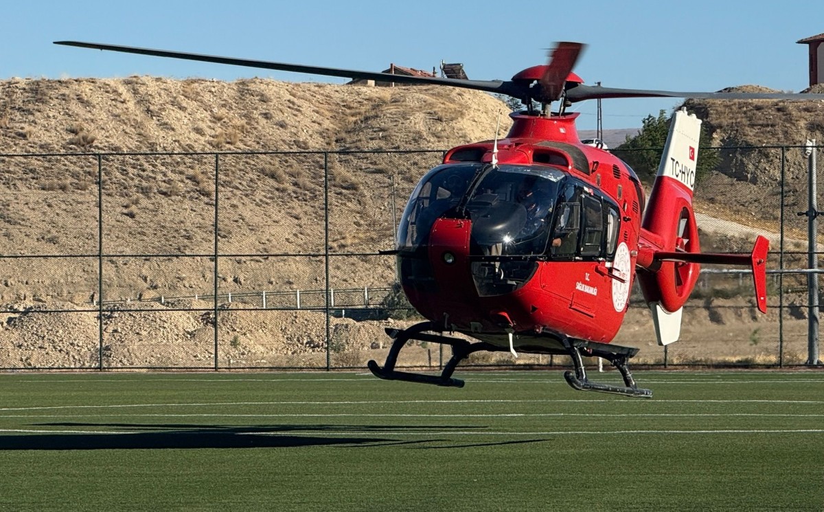 Ambulans Helikopter Can Kurtarmaya Devam Ediyor