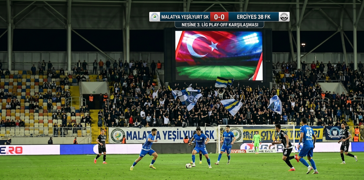  Yeşilyurtspor’un Play-Off Heyecanı Tivibu’da