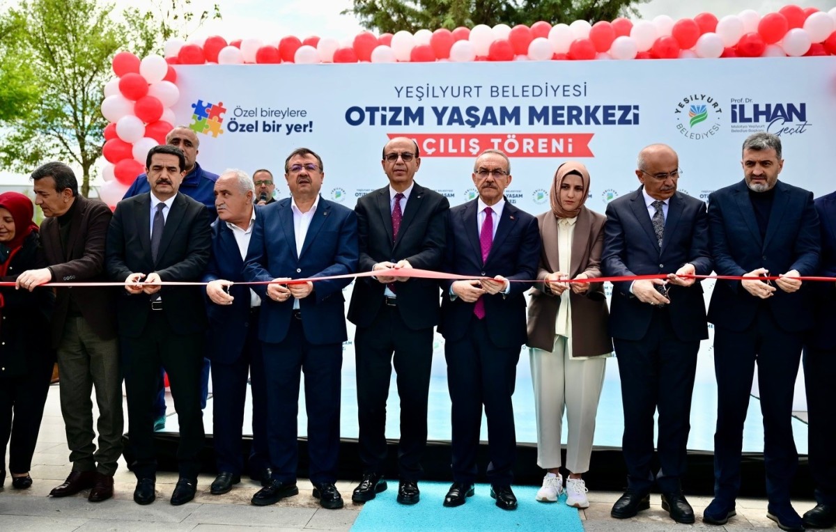 Yeşilyurt Belediyesi Otizm Yaşam ve Destek Merkezi Hizmete Sunuldu
