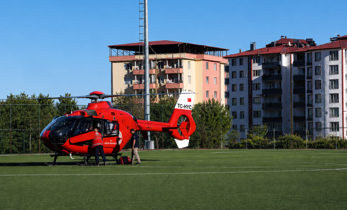 Mide Kanaması Şüphesiyle Acil Sevk: Yaşlı Hasta İçin Zamanla Yarış