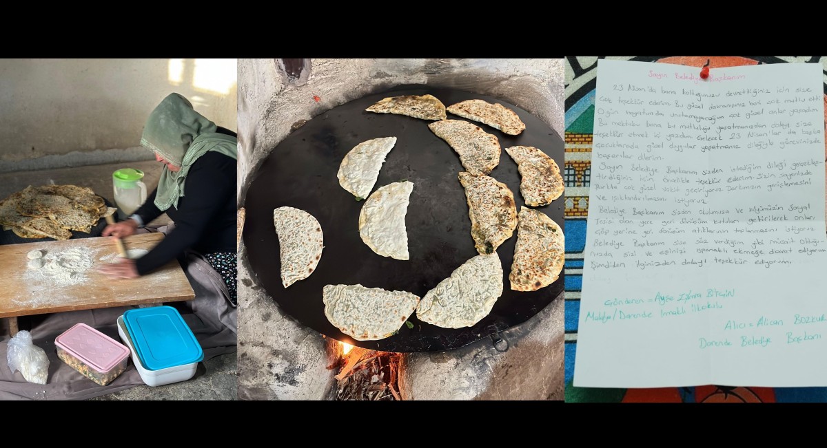 Ispanaklı Ekmek Daveti Gönülleri Isıttı