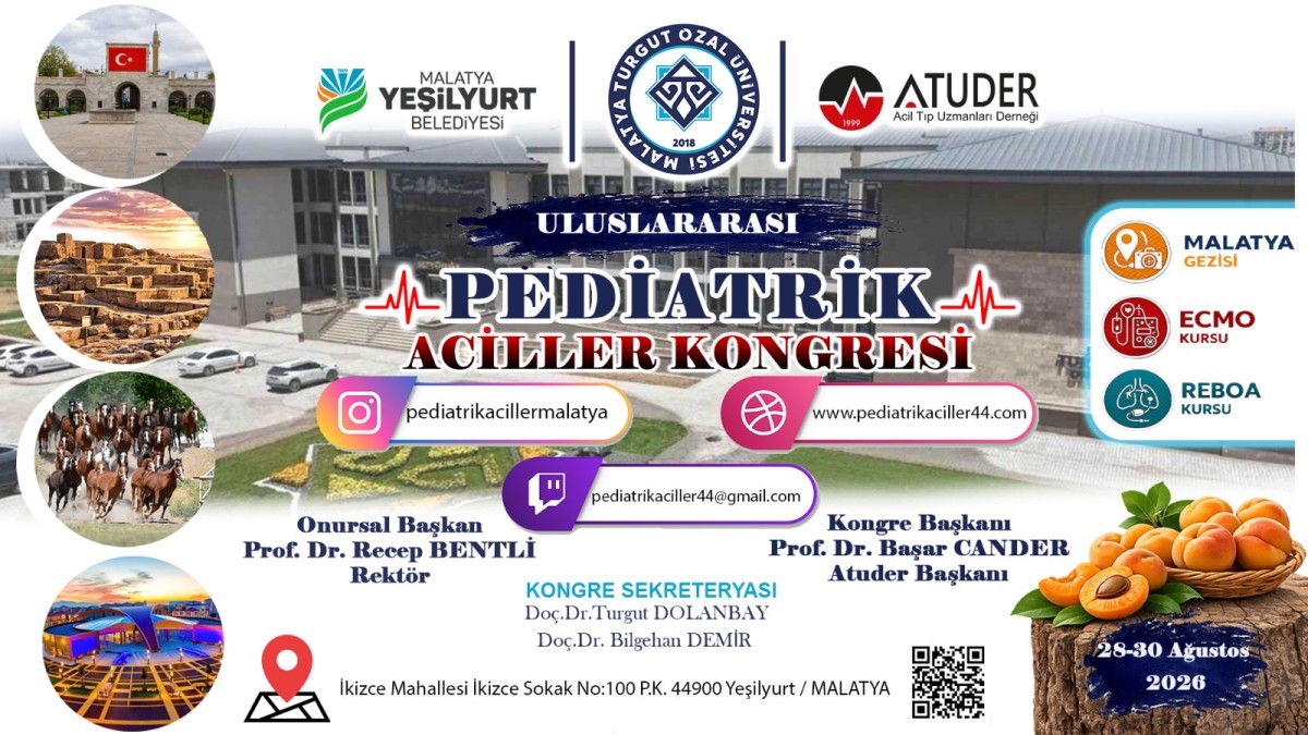 Uluslararası Pediatrik Acil Kongresine Ev Sahipliği Yapacak