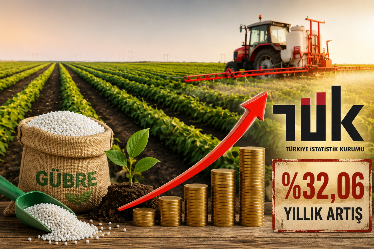 Çiftçinin Girdi Maliyeti Bir Yılda Yüzde 32 Arttı