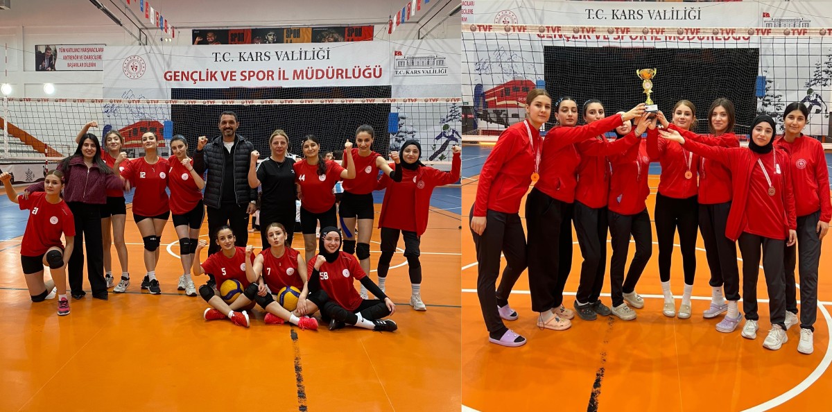 Kars'ta Malatya Fırtınası: Filenin Kraliçeleri Destan Yazdı