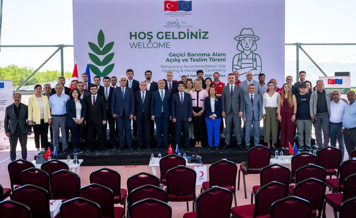 Tarım İşçileri İçin Modern Barınma Tesisi Açıldı